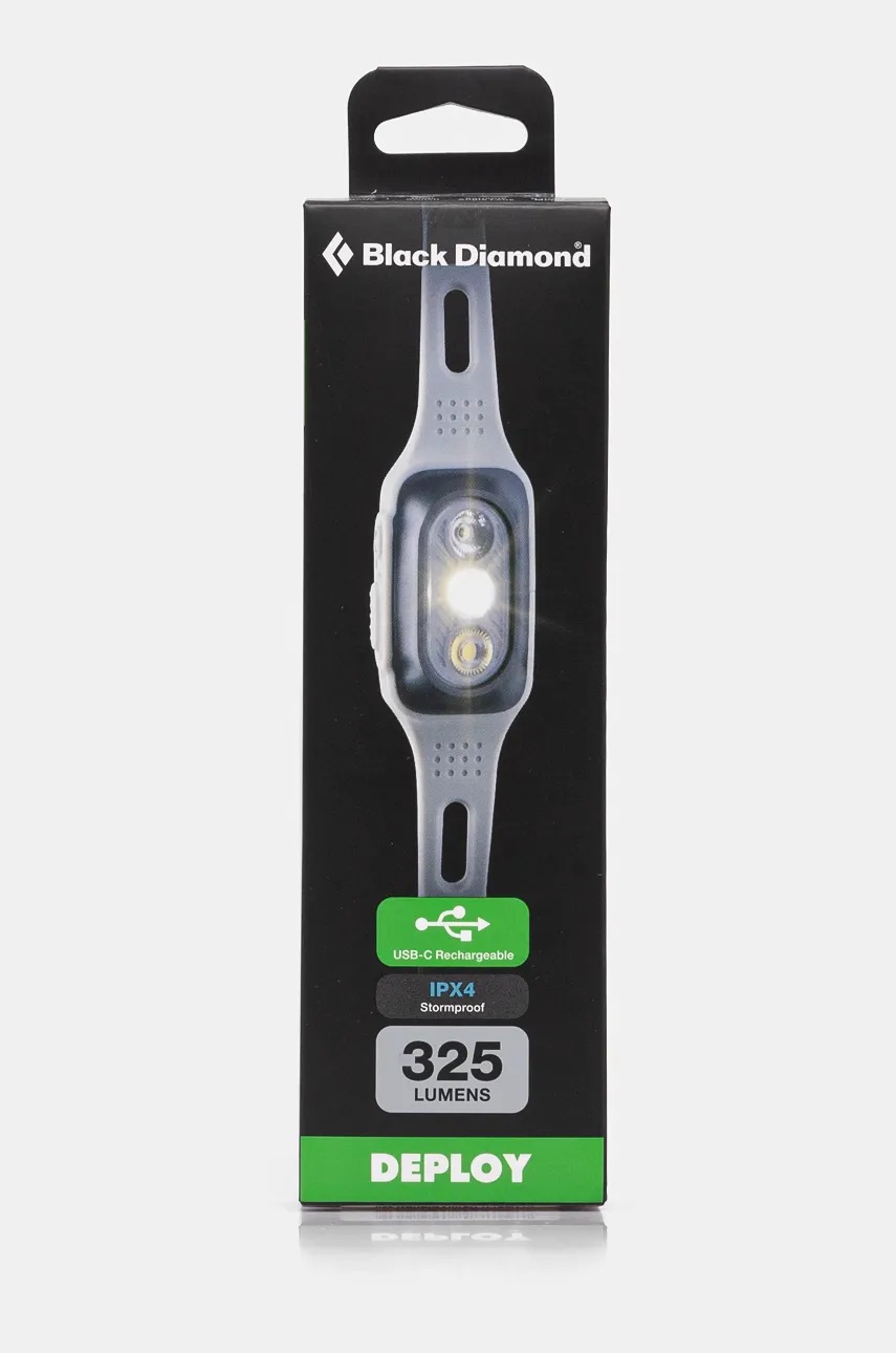 

Фенерче с челник Black Diamond Deploy 325 в сиво BD620693, Сив