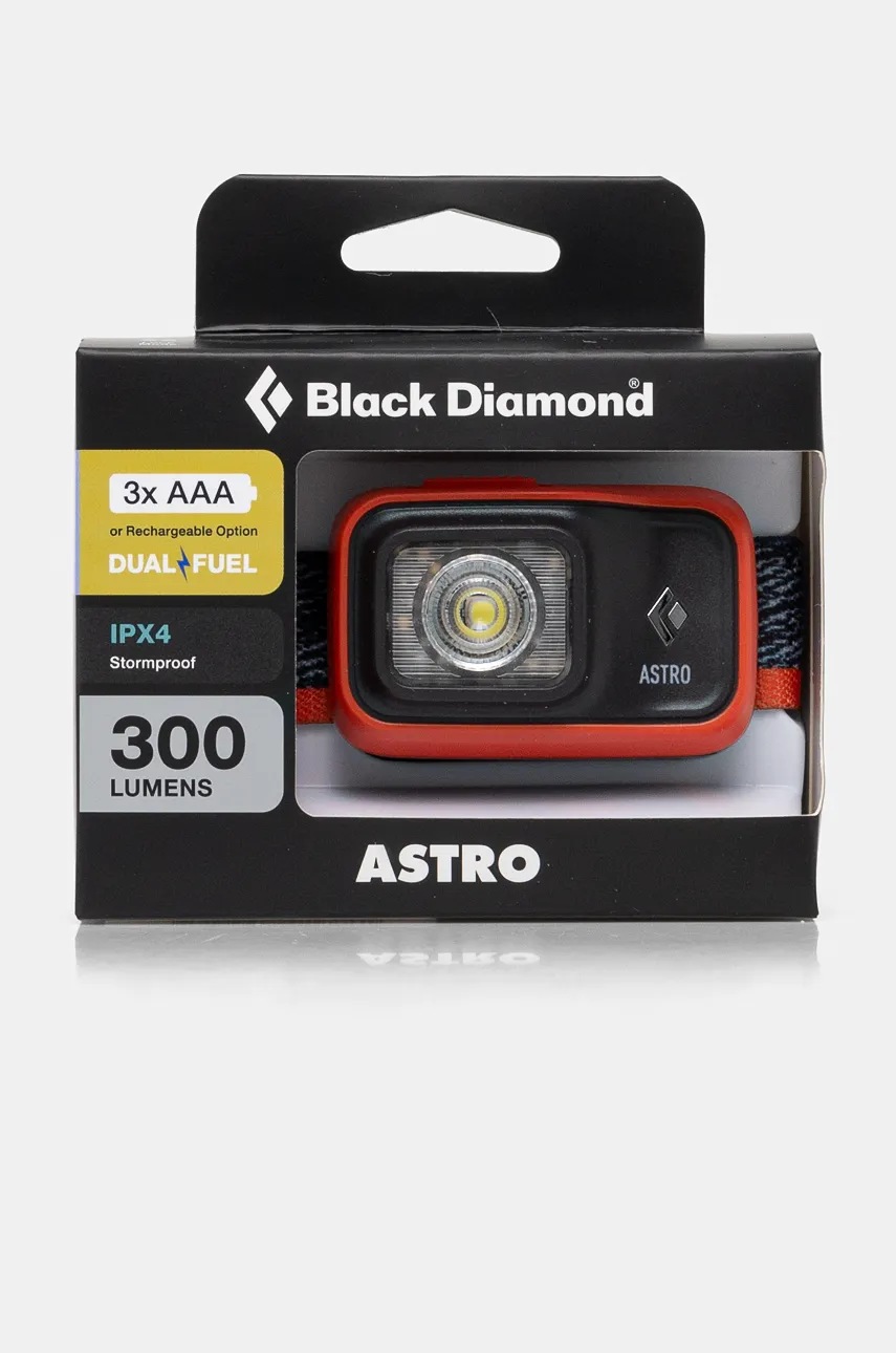 

Фенерче с челник Black Diamond Astro 300 в червено BD620674, Червен