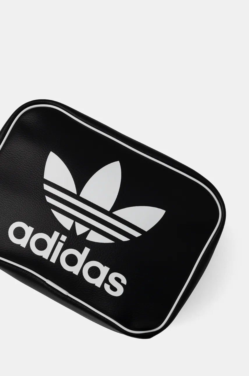 Νεσεσέρ καλλυντικών adidas Originals χρώμα: μαύρο, IZ1759 φωτογραφία