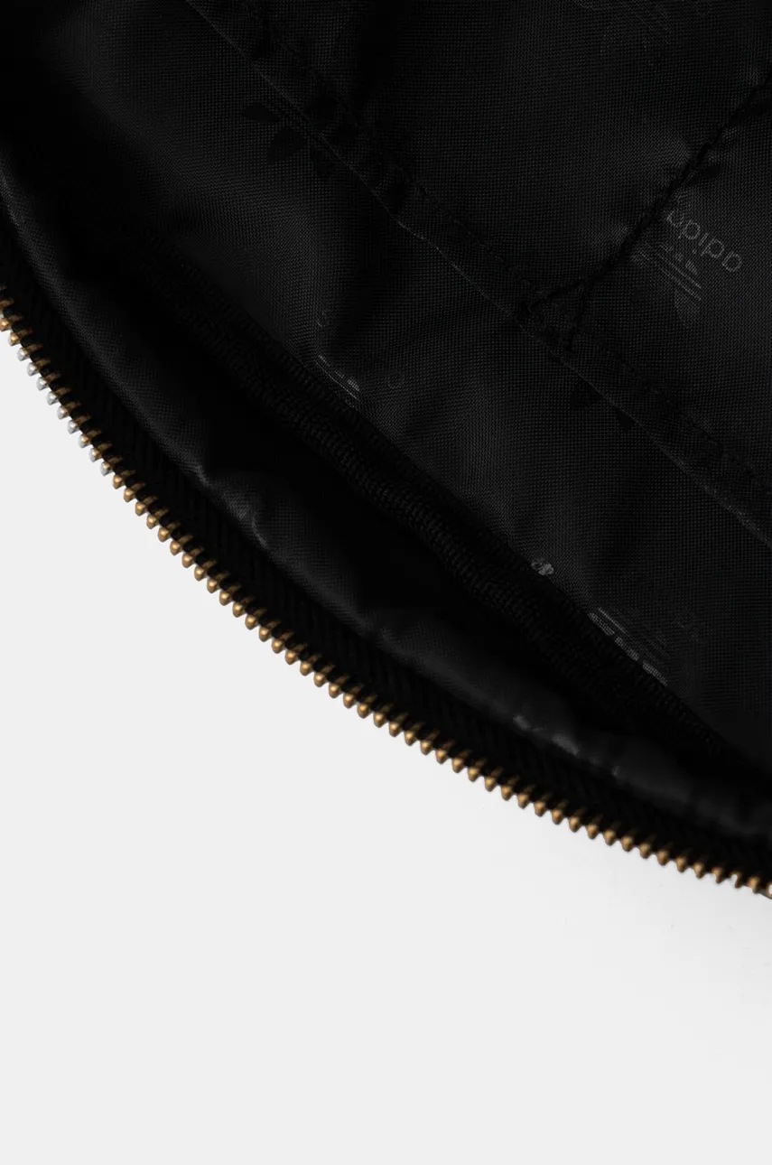 Νεσεσέρ καλλυντικών adidas Originals χρώμα: μαύρο, IZ1759 φωτογραφία