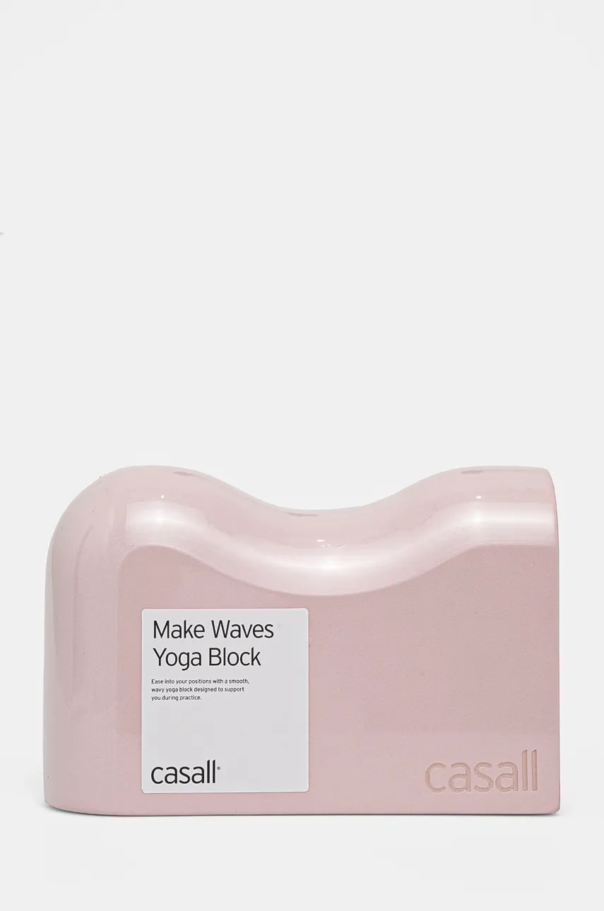 Casall bloc de yoga Make Waves culoarea roz, 53808 Casall bloc de yoga Make Waves culoarea roz, 53808