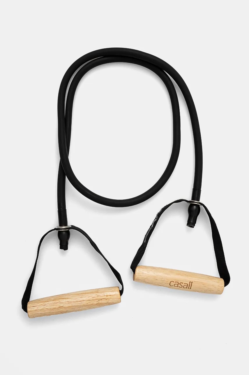 Casall bandă de rezistentă Exetube Wood Hard culoarea negru, 54327 Casall bandă de rezistentă Exetube Wood Hard culoarea negru, 54327