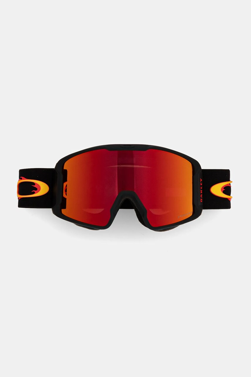 Oakley ochelari de protecţie Line Miner culoarea rosu, OO7070