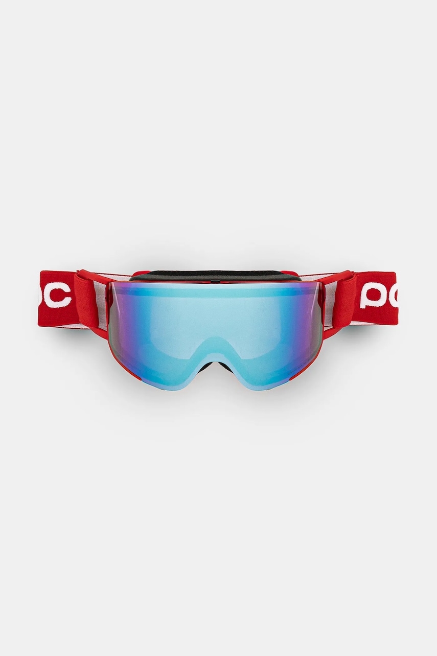POC ochelari de schi Nexal Mid culoarea rosu, 40852 POC ochelari de schi Nexal Mid culoarea rosu, 40852
