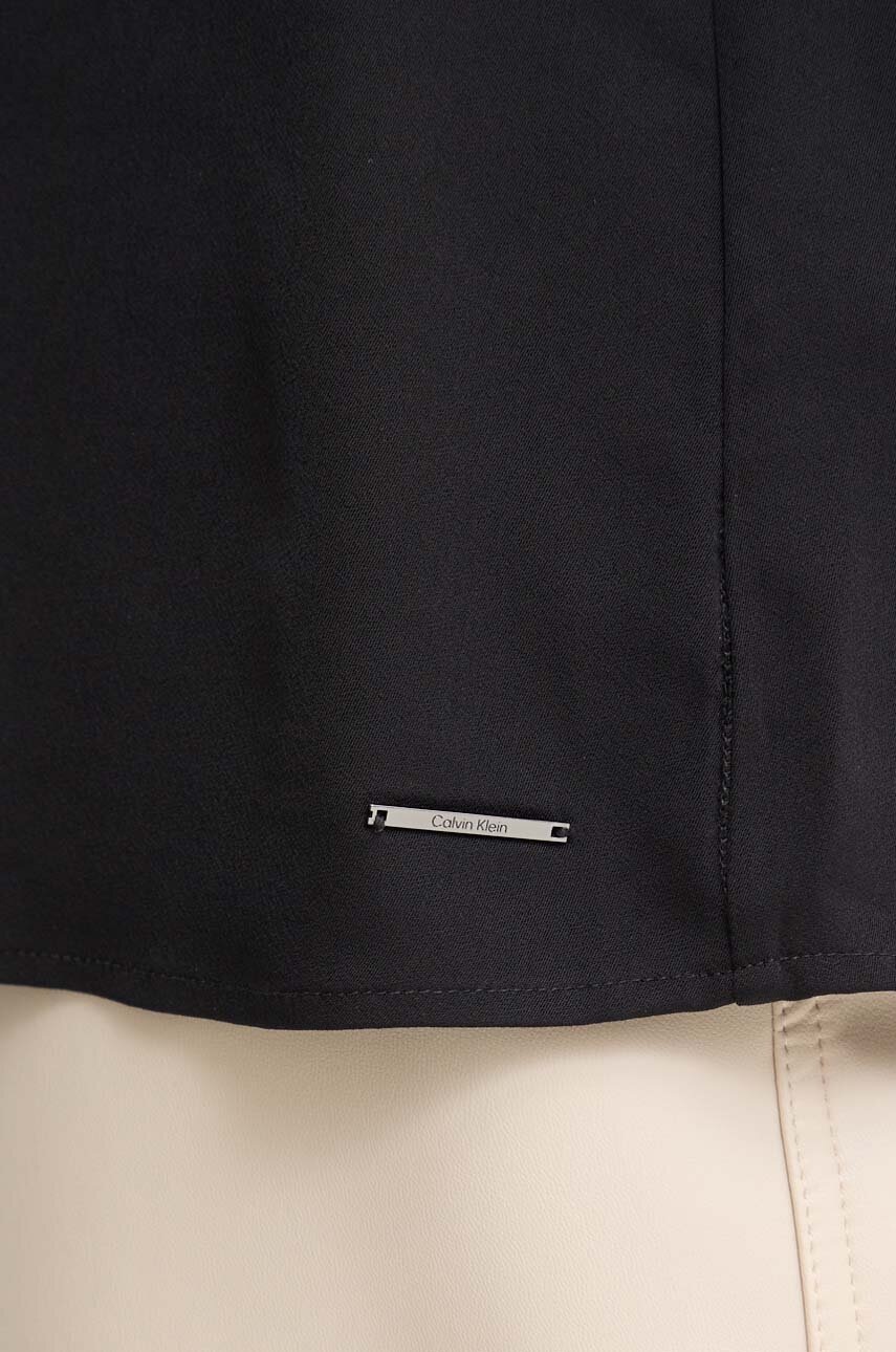 Μπλουζάκι Calvin Klein χρώμα: μαύρο, K20K207141 φωτογραφία