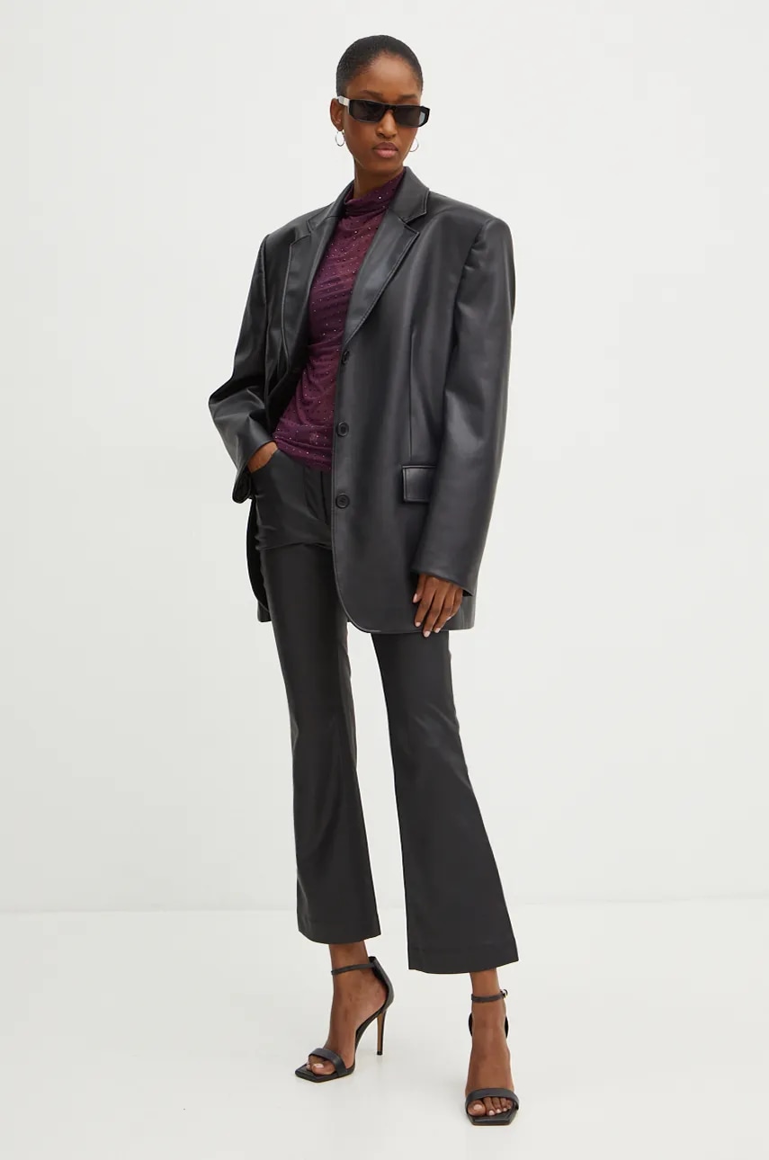 Топ Pinko цвет фиолетовый с аппликацией 103913 A220 Топ Pinko цвет фиолетовый с аппликацией 103913 A220