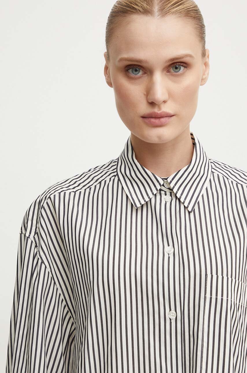 Πουκάμισο Day Birger et Mikkelsen Tan - Daily Classic Stripe RD φωτογραφία