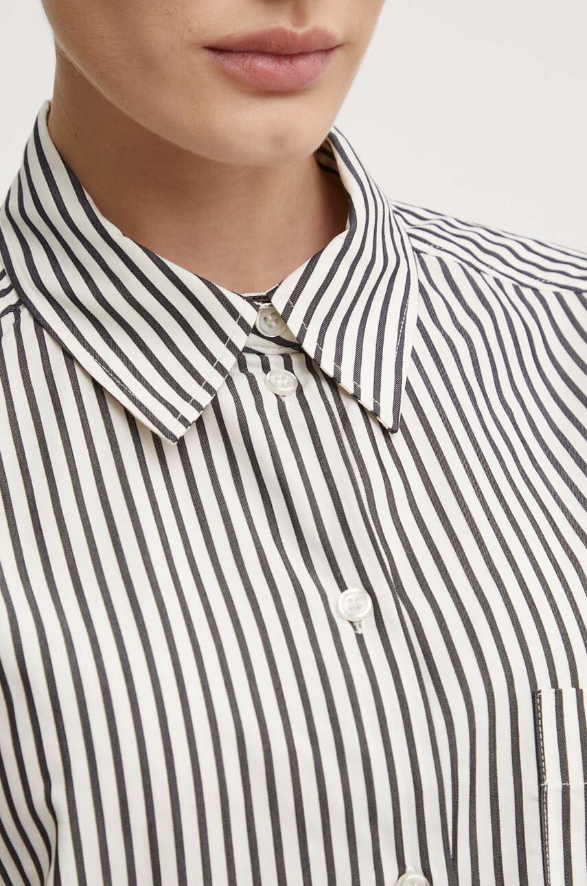 Πουκάμισο Day Birger et Mikkelsen Tan - Daily Classic Stripe RD φωτογραφία