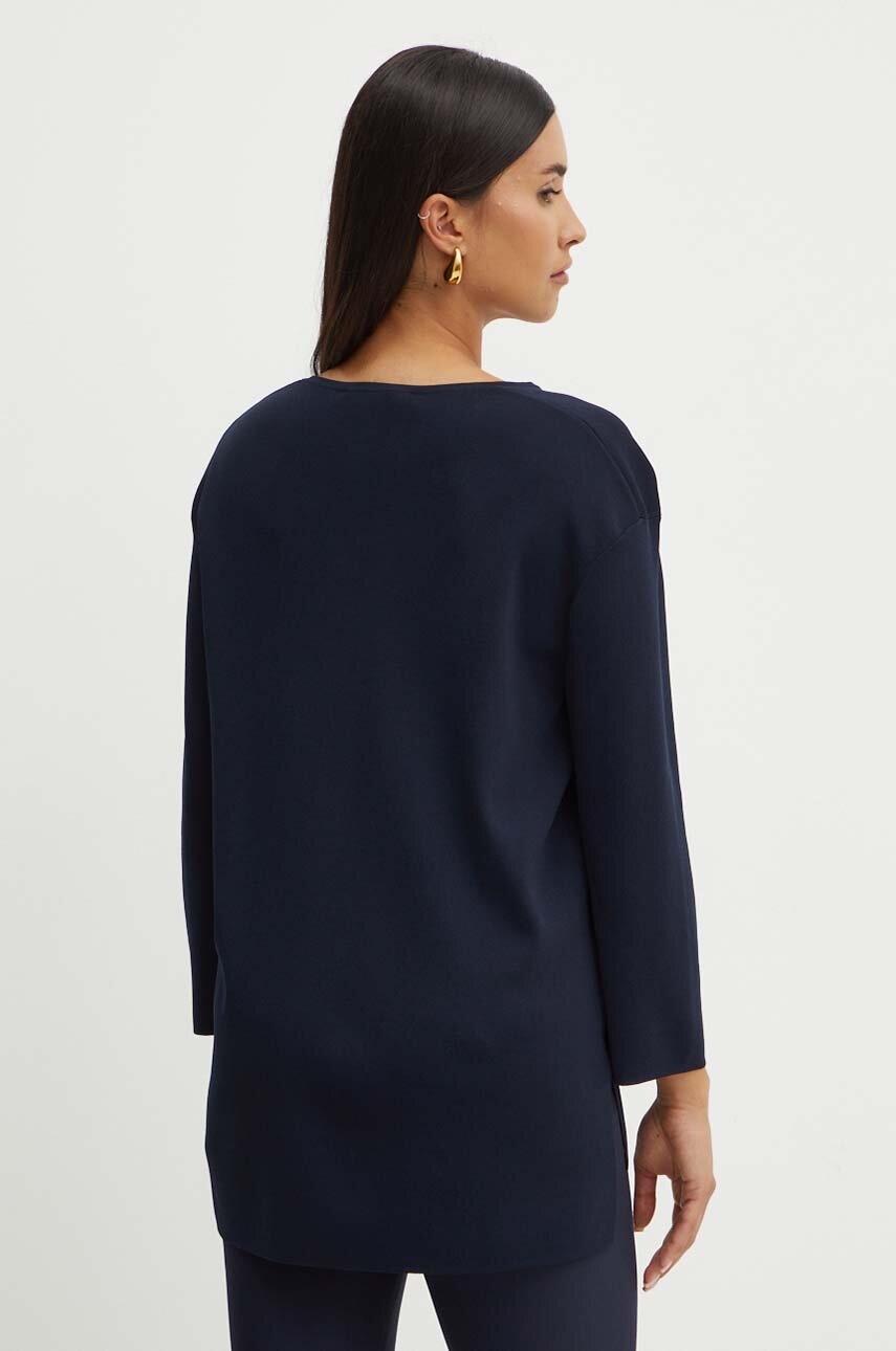 Max Mara Leisure pulóver könnyű, sötétkék, 2426366037600 termék 2. képe