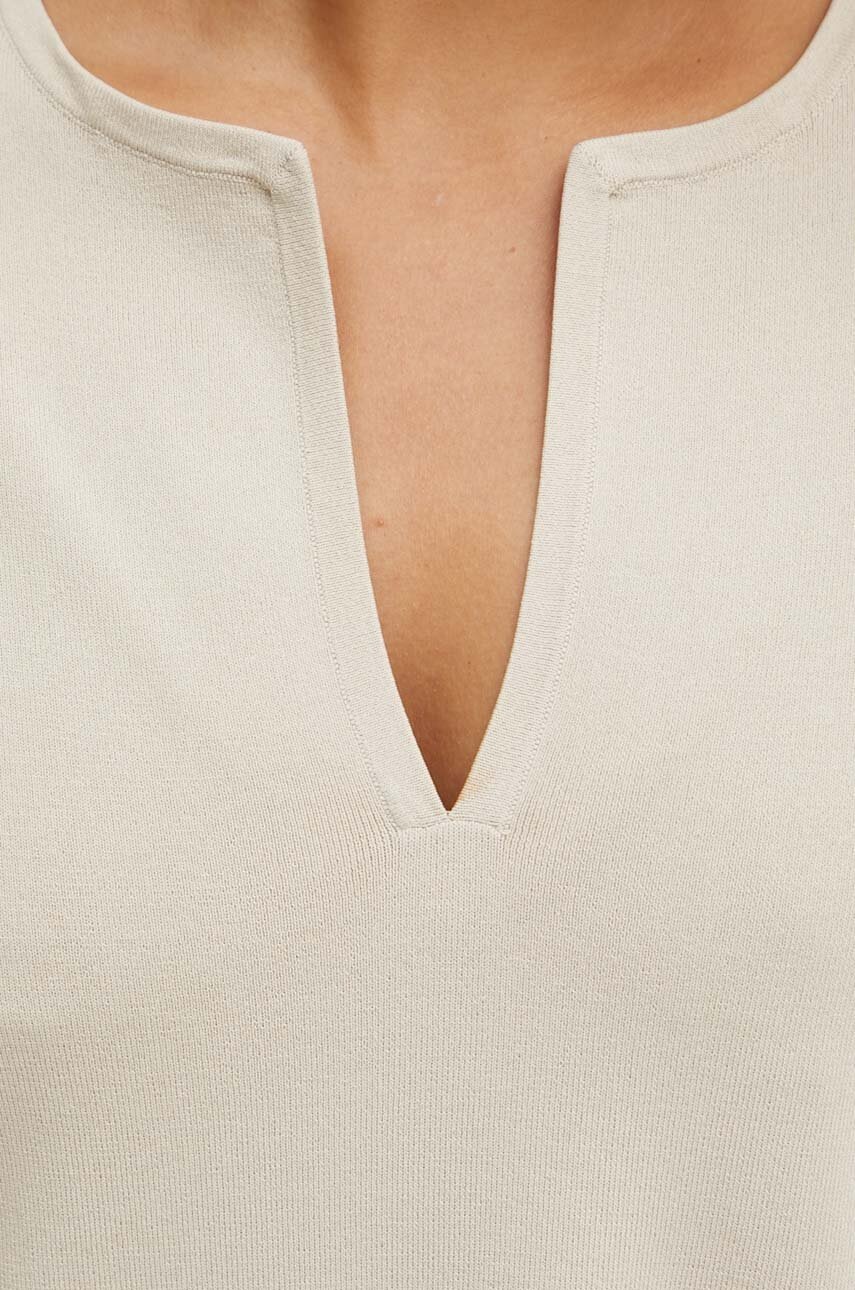Светр Max Mara Leisure колір бежевий легкий 2426366037600 