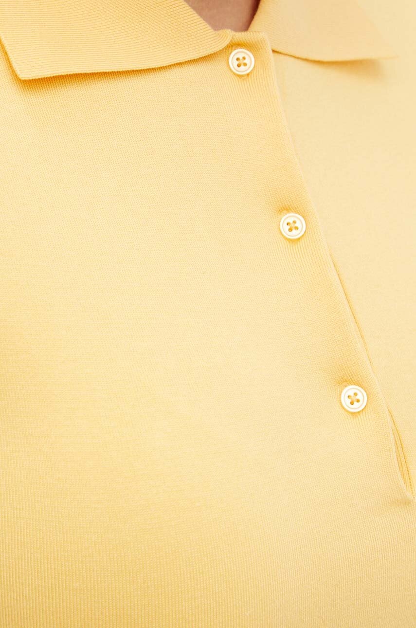 Πόλο MAX&Co. χρώμα: κίτρινο, 2426366051200 φωτογραφία