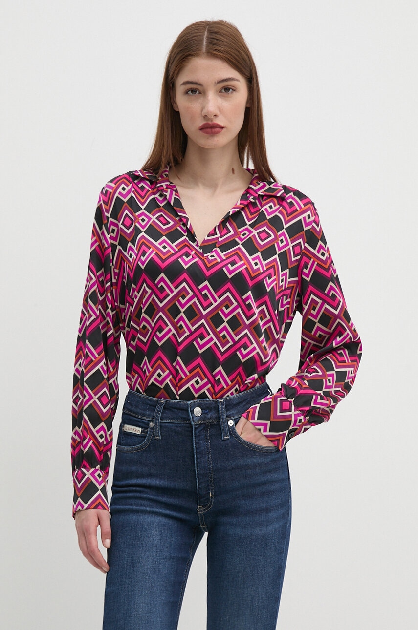 Joseph Ribkoff bluza femei, culoarea negru, modelator, 243166