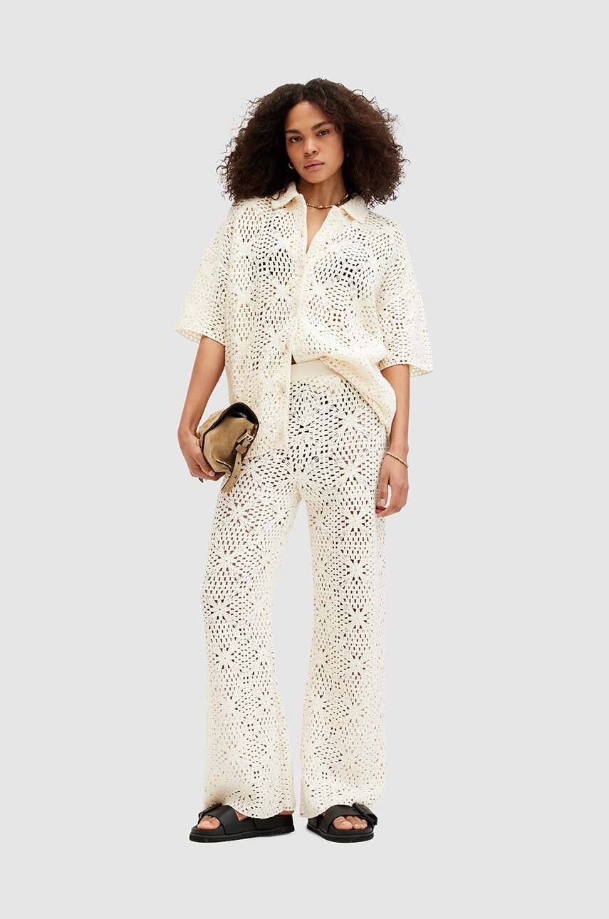 Βαμβακερό πουκάμισο AllSaints MILLY TOP φωτογραφία