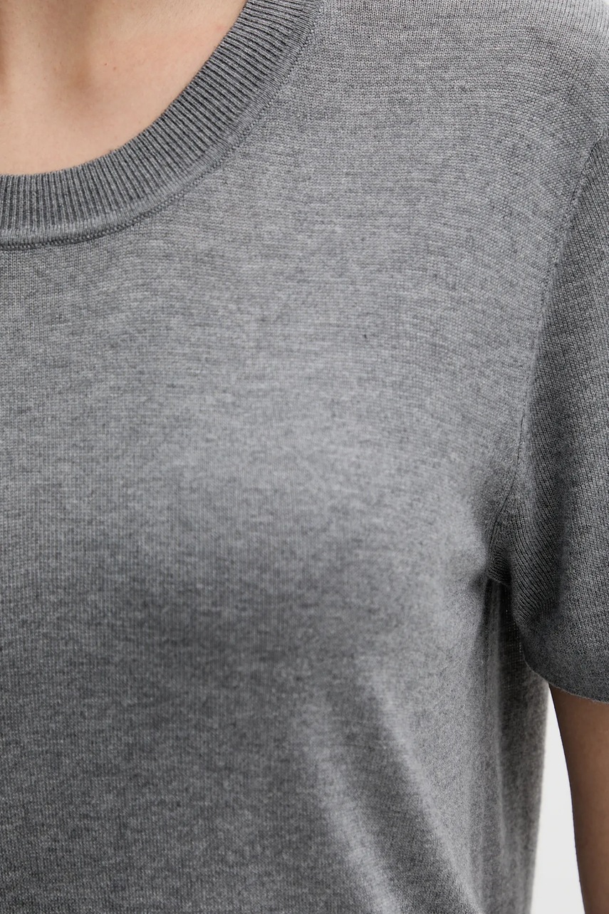 T-shirt με μετάξι United Colors of Benetton φωτογραφία