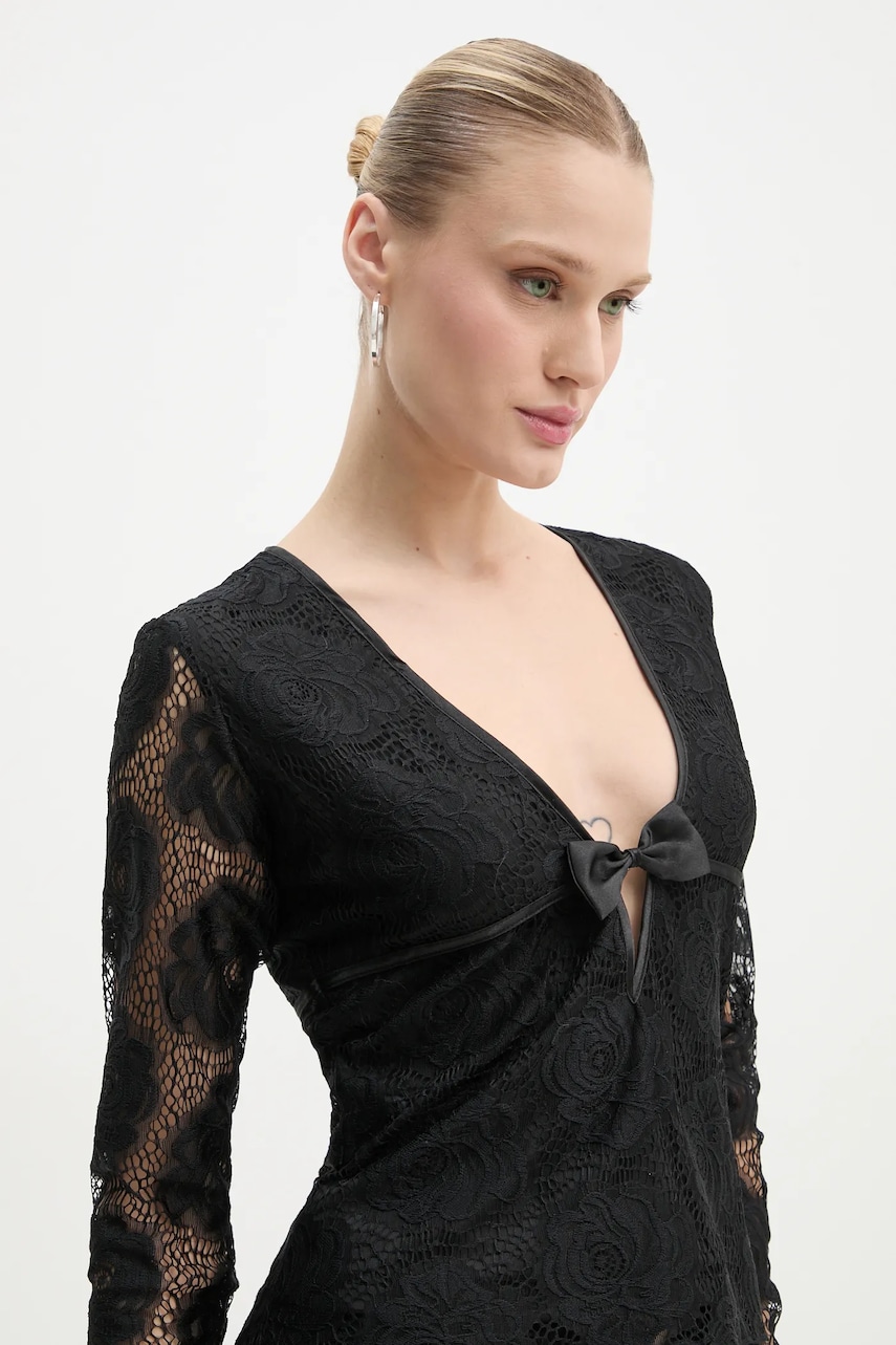 Résumé bluza ColetteRS femei, culoarea negru, neted, 222511220 Résumé bluza ColetteRS femei, culoarea negru, neted, 222511220