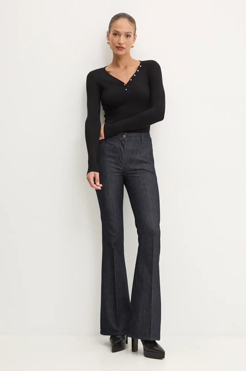 Лонгслив Guess KYLA женский цвет чёрный W4BP51 KBCO2 Лонгслив Guess KYLA женский цвет чёрный W4BP51 KBCO2