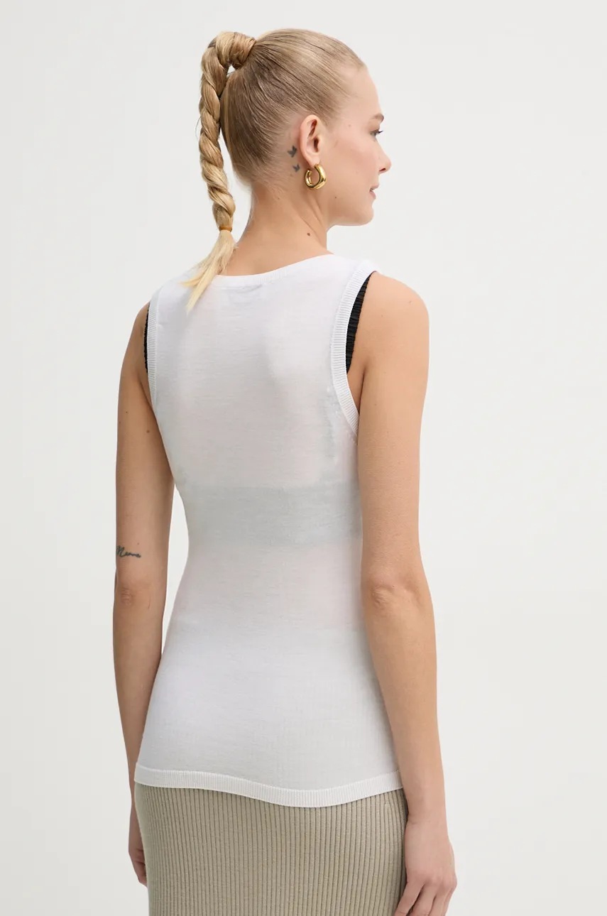 Μάλλινο τοπ AERON χρώμα: μπεζ, CRTO546528 φωτογραφία