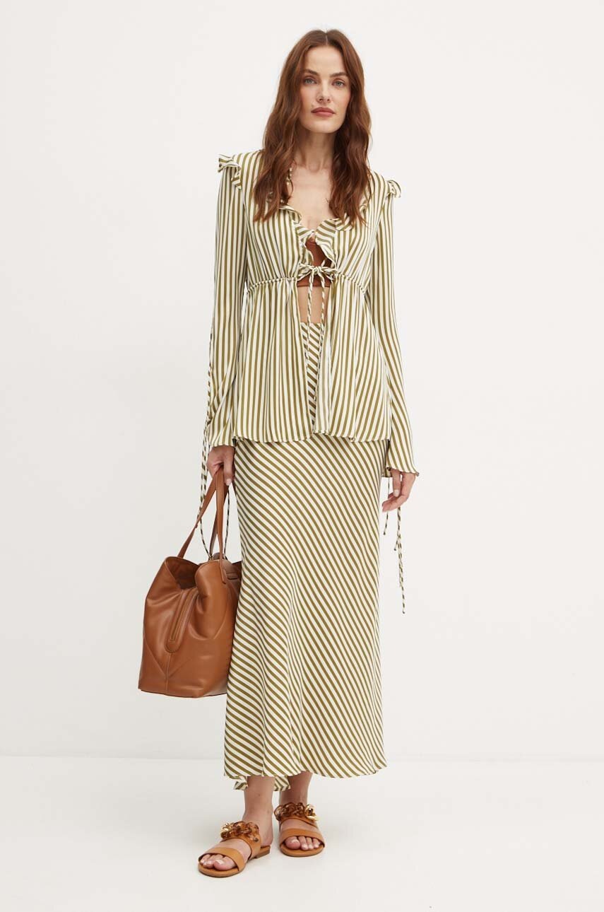 Μπλουζάκι Bardot DHALIA χρώμα: πράσινο, 59306TB φωτογραφία