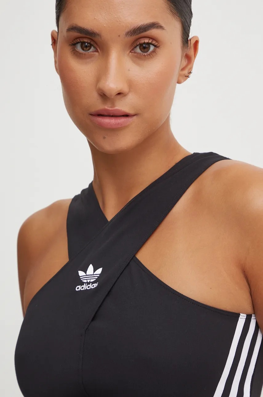 Блузка adidas Originals Tank жіноча колір чорний візерунок JM9258 