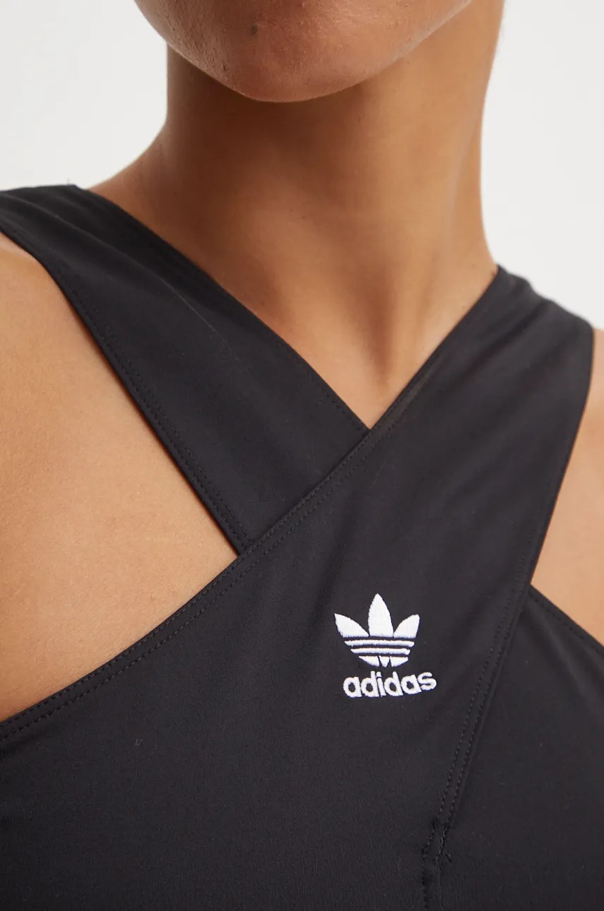 Блузка adidas Originals Tank жіноча колір чорний візерунок JM9258 