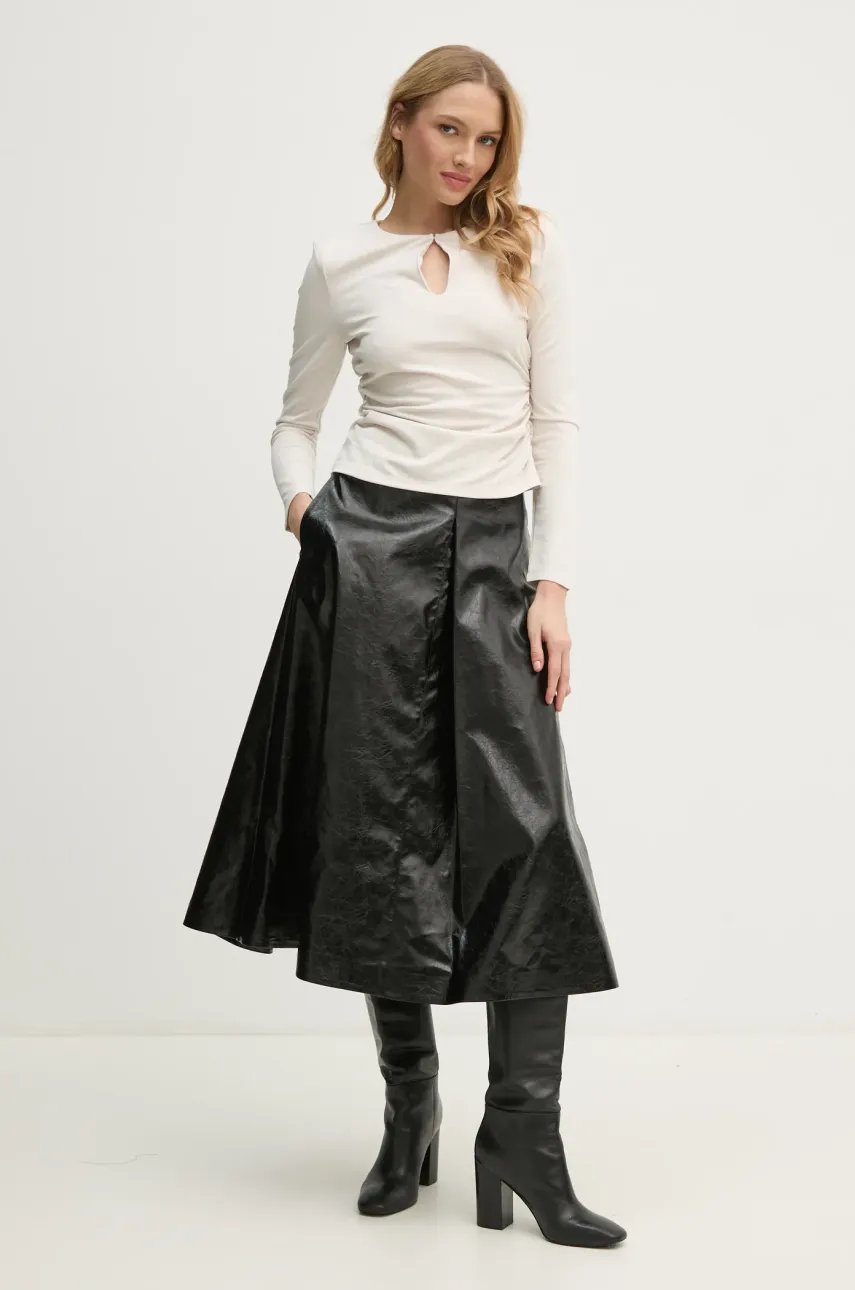 Блузка Sisley женская цвет бежевый однотонная 5Y0XLQ080 Блузка Sisley женская цвет бежевый однотонная 5Y0XLQ080