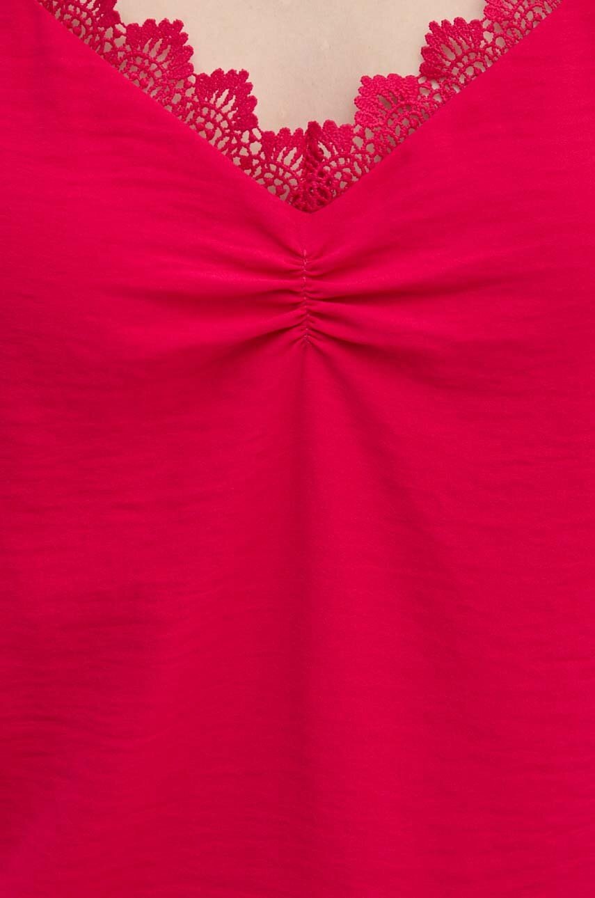 Μπλουζάκι Morgan OCHAL χρώμα: ροζ, OCHAL φωτογραφία