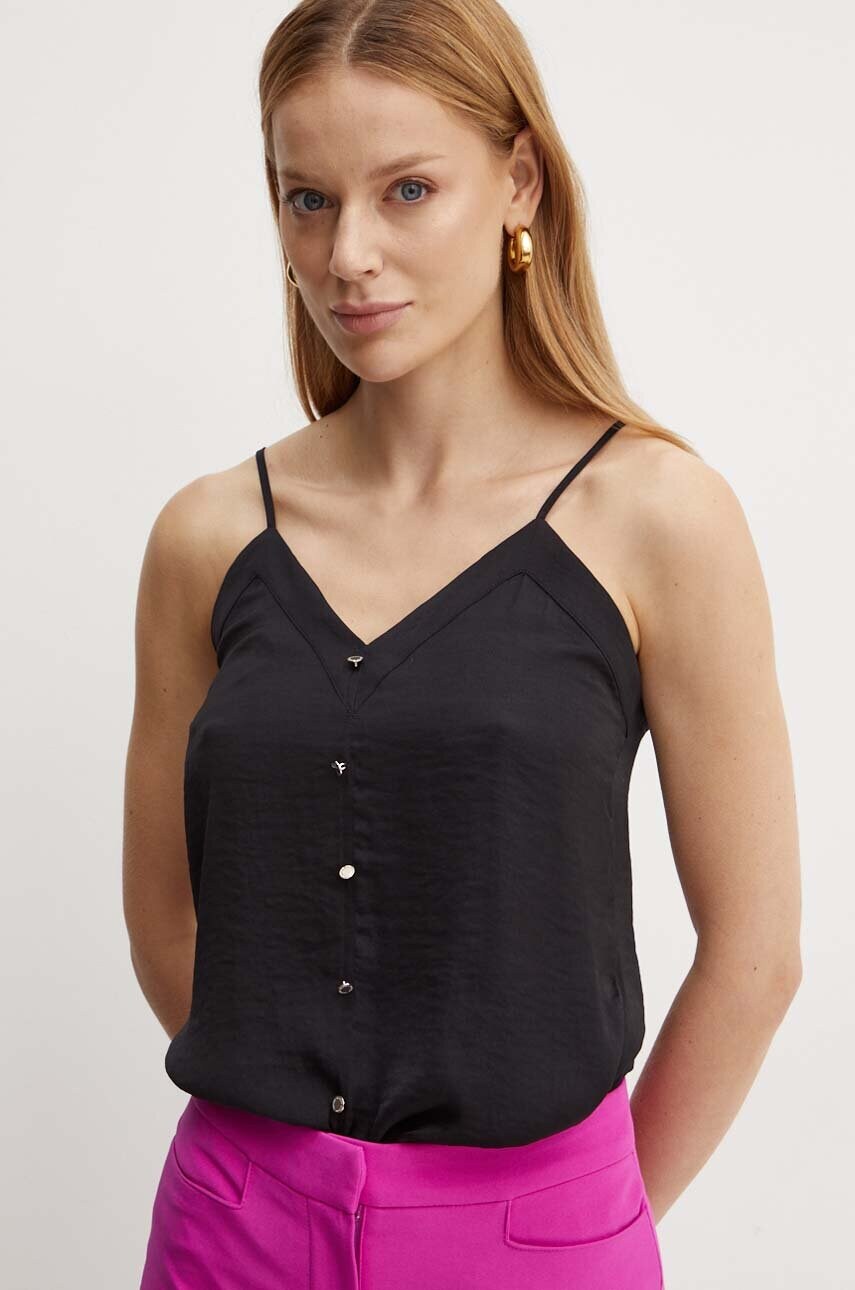 Morgan bluza OLISSA femei, culoarea negru, neted, OLISSA