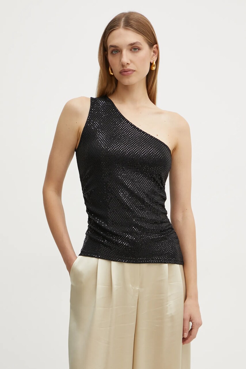 Morgan bluza BSHOK femei, culoarea negru, modelator, BSHOK