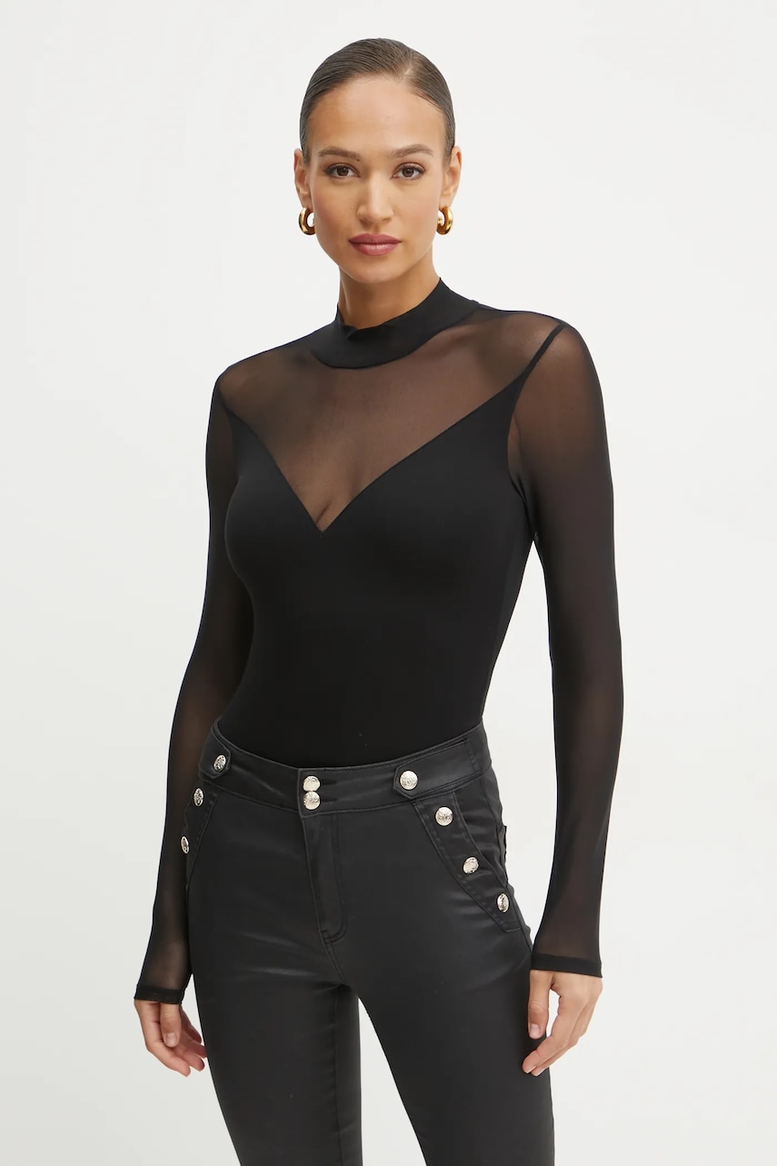 Morgan bluza TIMARA femei, culoarea negru, neted, TIMARA