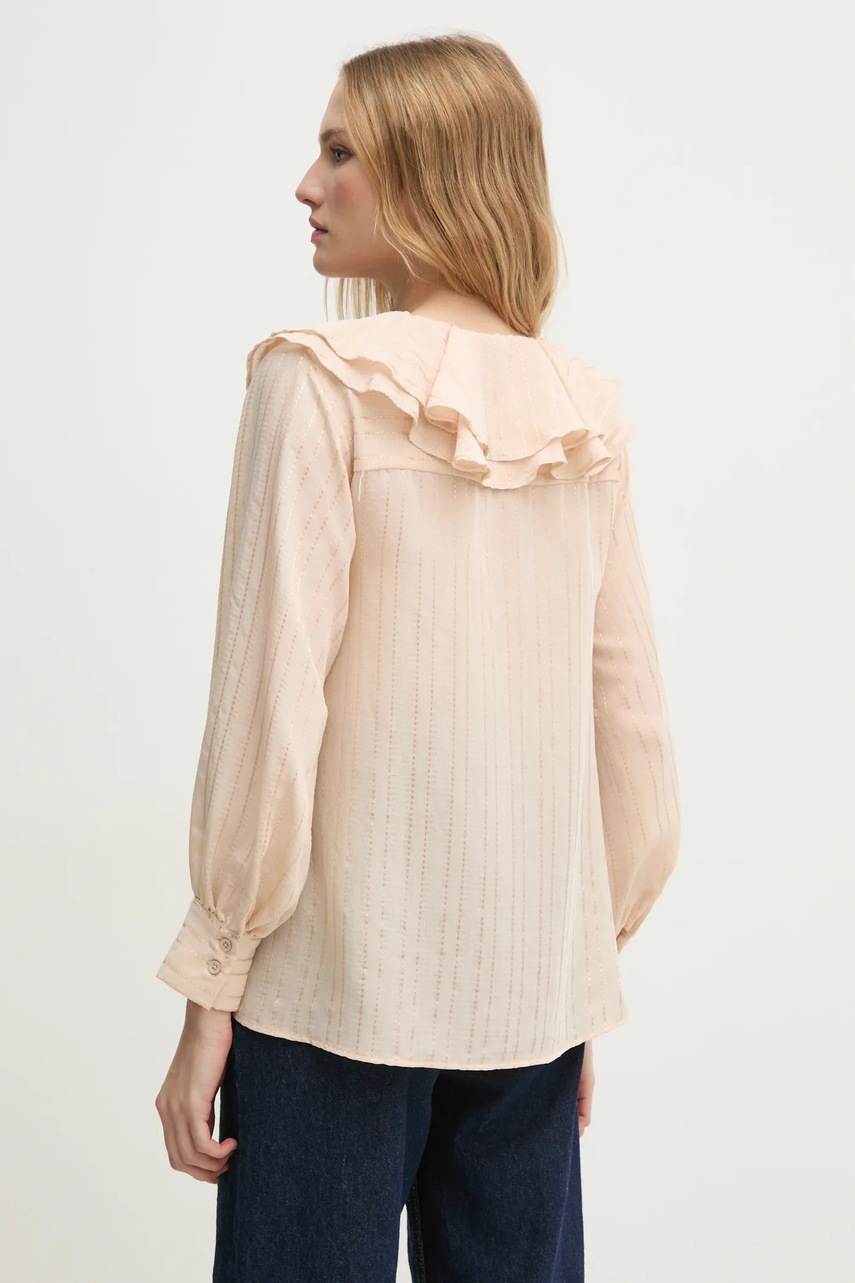 Μπλουζάκι Hoss Intropia χρώμα: ροζ, 6288683 φωτογραφία