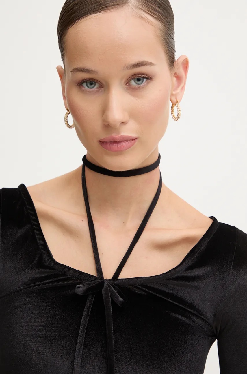 Velurové tričko s dlouhým rukávem Fiorucci (obrázek 4)