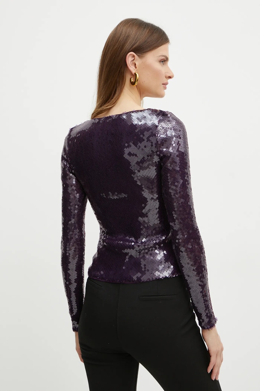 Μπλουζάκι Bardot VERONA χρώμα: μοβ, 59610TB φωτογραφία