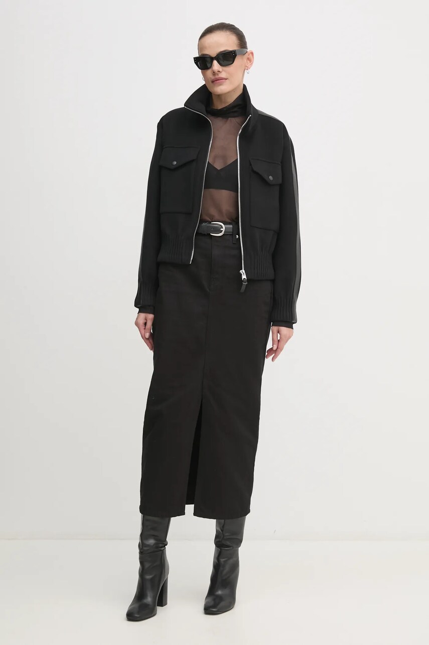 Блузка Artigli женская цвет чёрный однотонная ACTS000431 Блузка Artigli женская цвет чёрный однотонная ACTS000431