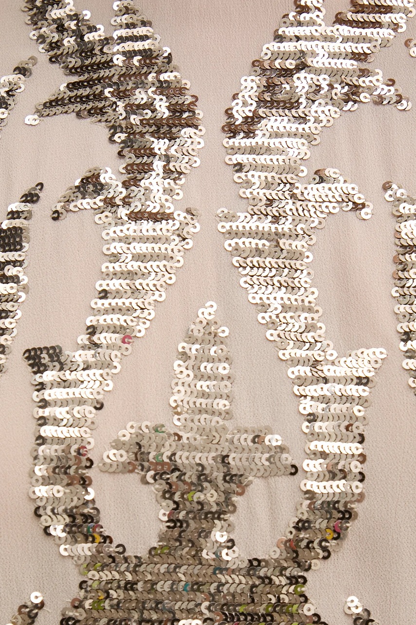 Μπλουζάκι Hoss Intropia χρώμα: μπεζ, 6288727 φωτογραφία