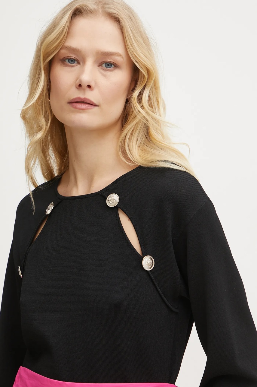 Πουλόβερ Marciano by Guess CHIARA χρώμα: μαύρο, 4YGR15 5817Z φωτογραφία