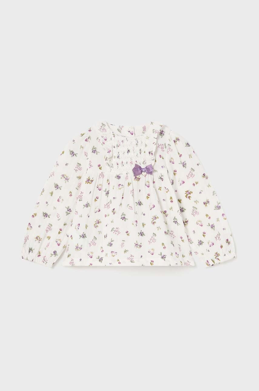 Mayoral bluza de bumbac pentru copii culoarea violet, modelator, 2195
