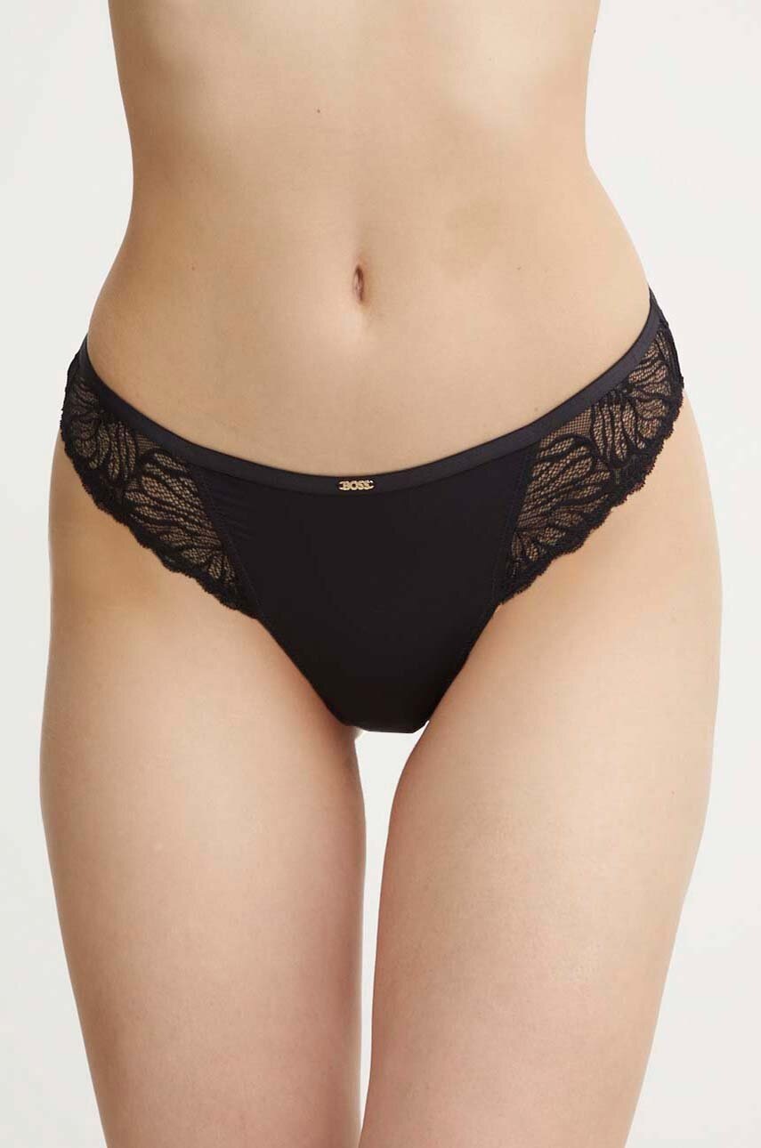 BOSS chiloti brazilieni culoarea negru, 50520405