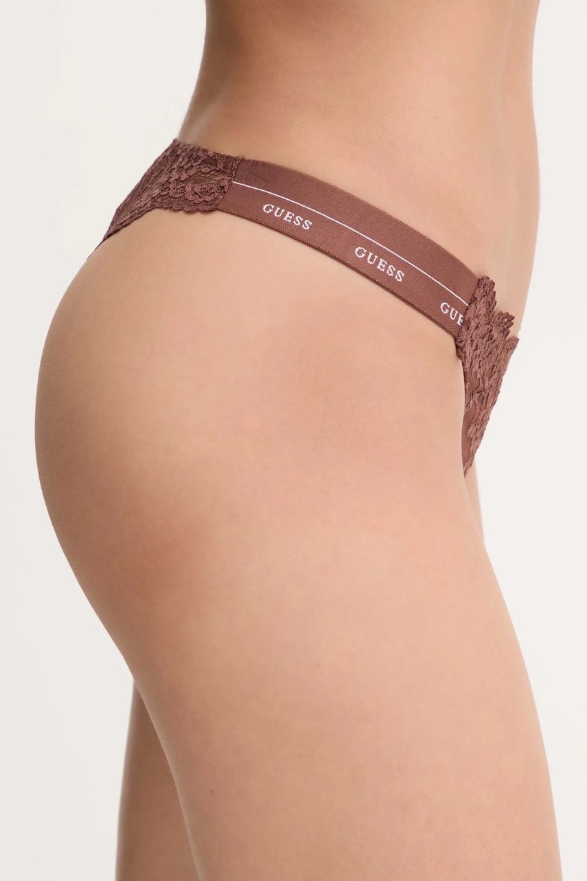 Стринги Guess JANE цвет коричневый прозрачное O4YE01 PZ01C Стринги Guess JANE цвет коричневый прозрачное O4YE01 PZ01C