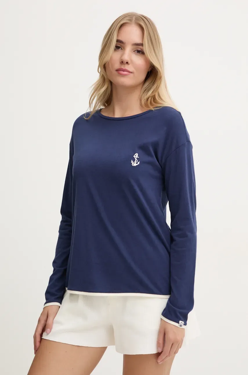 Пижамные шорты Polo Ralph Lauren женские цвет бежевый 4P0150 Пижамные шорты Polo Ralph Lauren женские цвет бежевый 4P0150