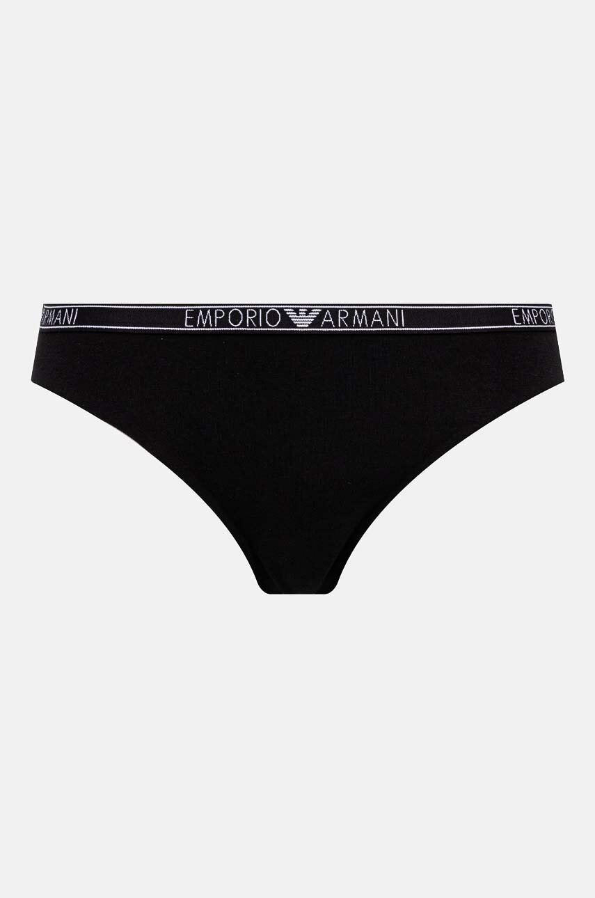 Emporio Armani Underwear chiloti brazilieni culoarea negru, 164752 4F223