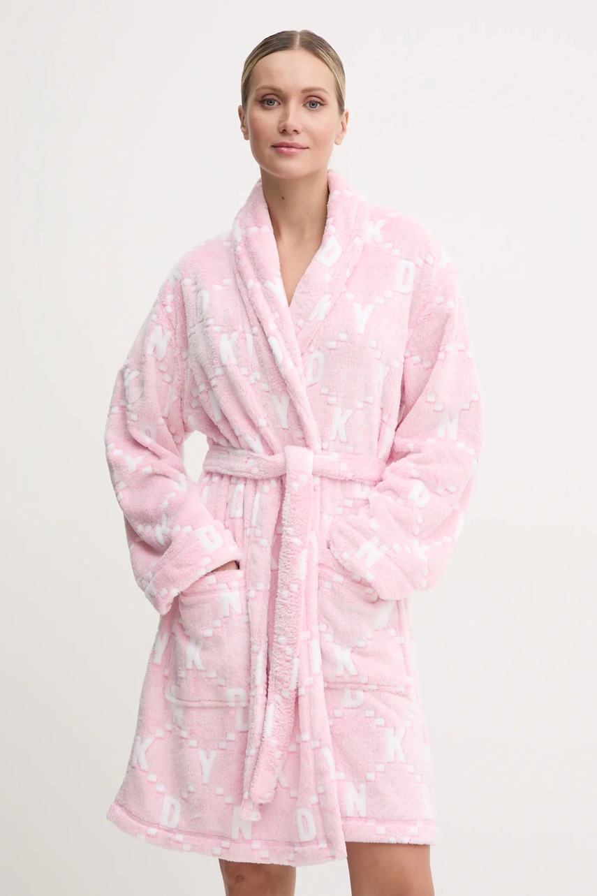 

Халат Dkny в розово YI10027F, Розов