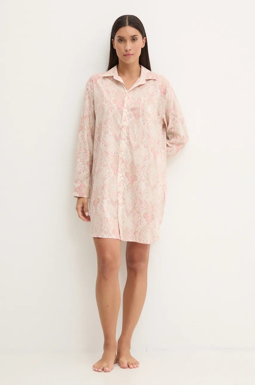 

Нощница Lauren Ralph Lauren дамска в бежово ILN32350, Бежов