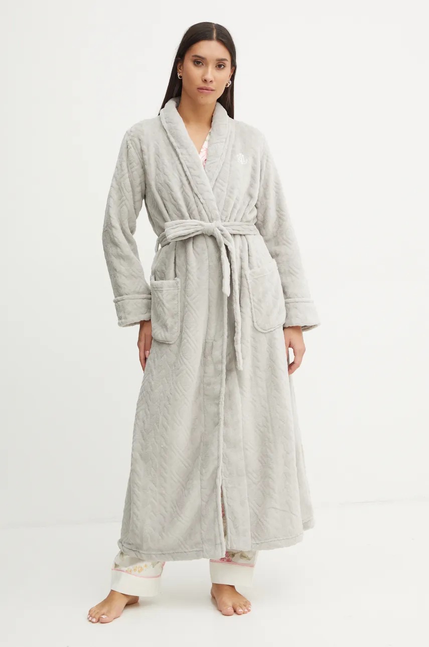 

Халат Lauren Ralph Lauren в сиво ILN52372F, Сив