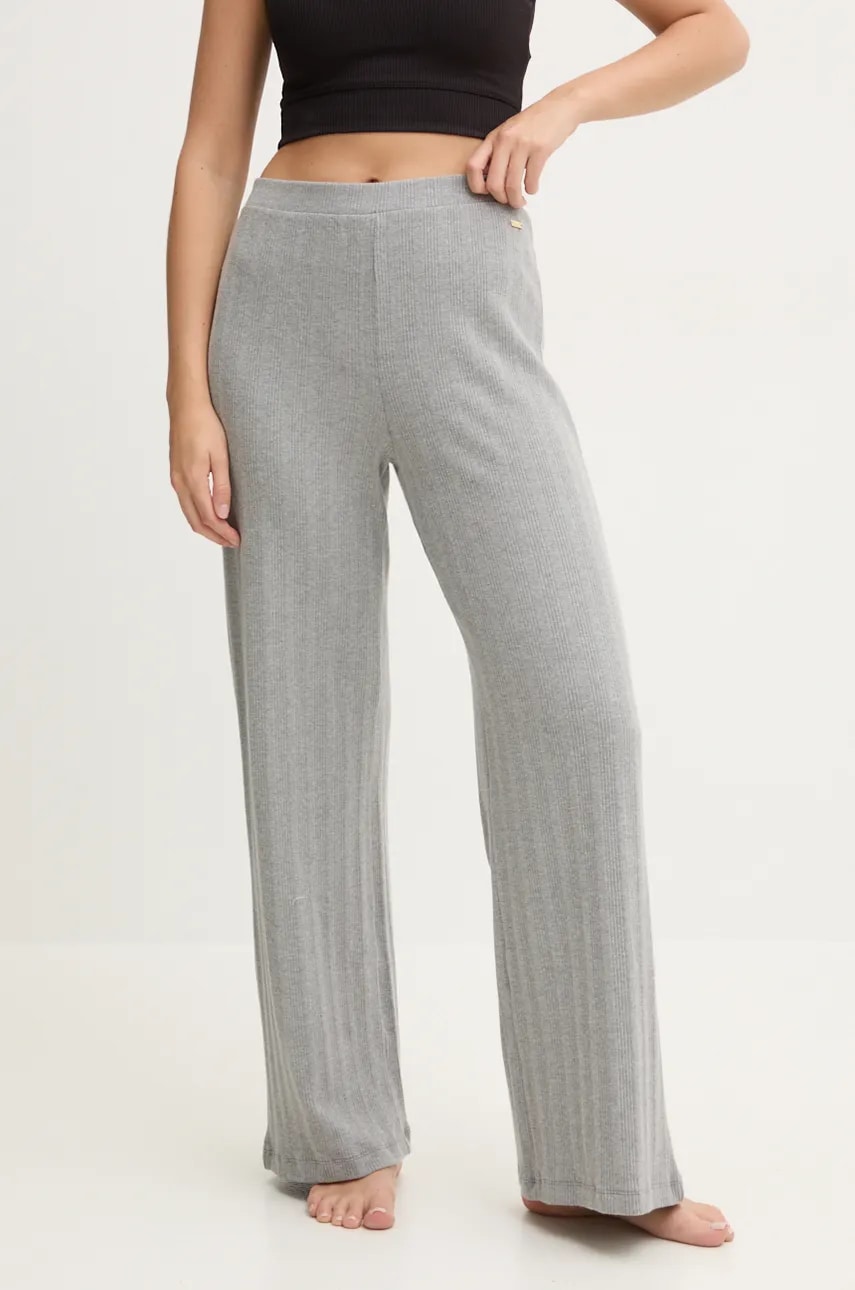 United Colors of Benetton pantaloni de pijama femei, culoarea gri, 3MUD3F03Q United Colors of Benetton pantaloni de pijama femei, culoarea gri, 3MUD3F03Q