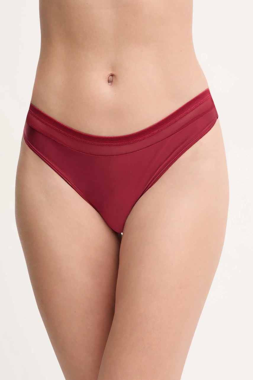 United Colors of Benetton chiloti culoarea bordo, 3A1Q1S02F