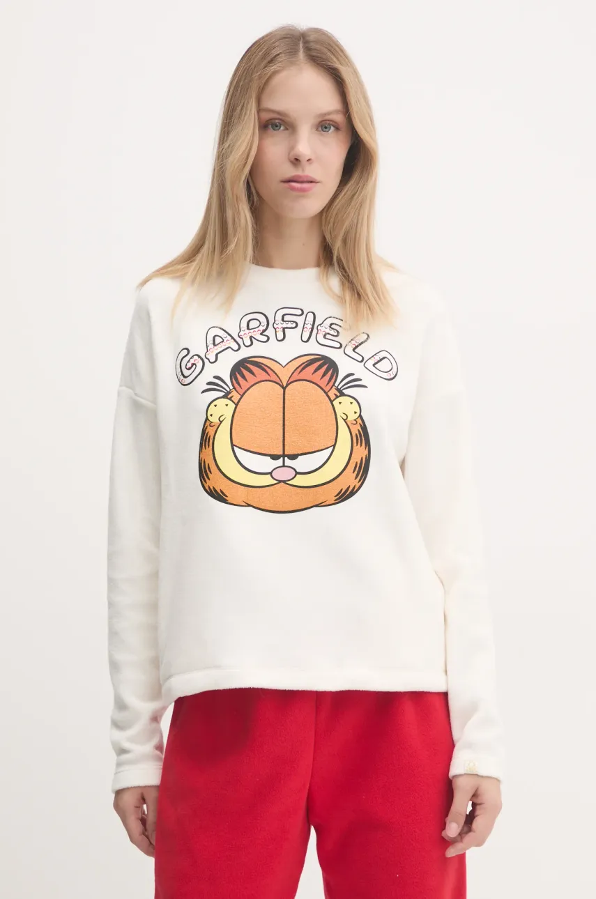 Пижама United Colors of Benetton x GARFIELD женская цвет бежевый 3DFQ3P03J Пижама United Colors of Benetton x GARFIELD женская цвет бежевый 3DFQ3P03J