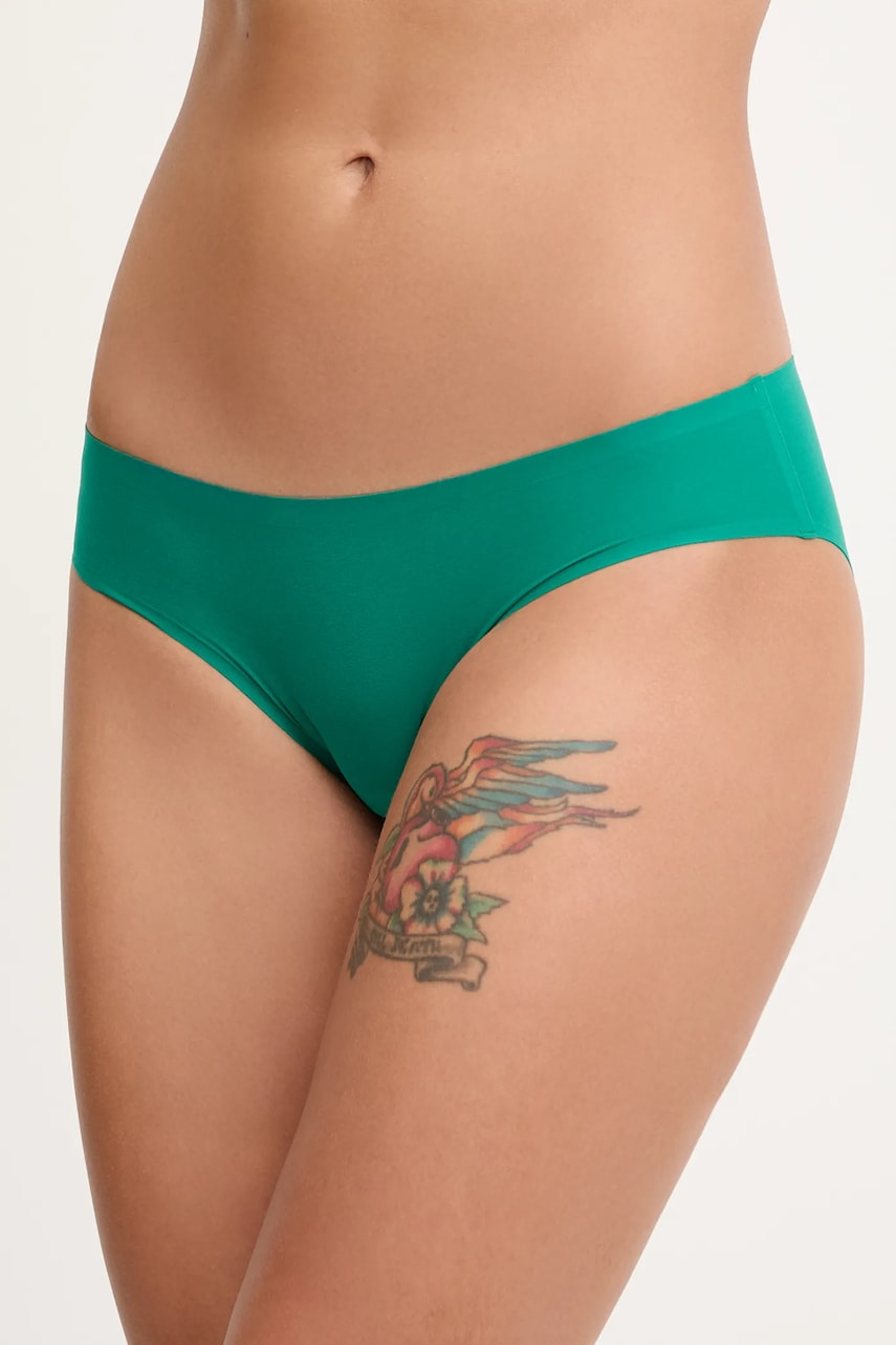 Chantelle chiloți culoarea verde, C26430