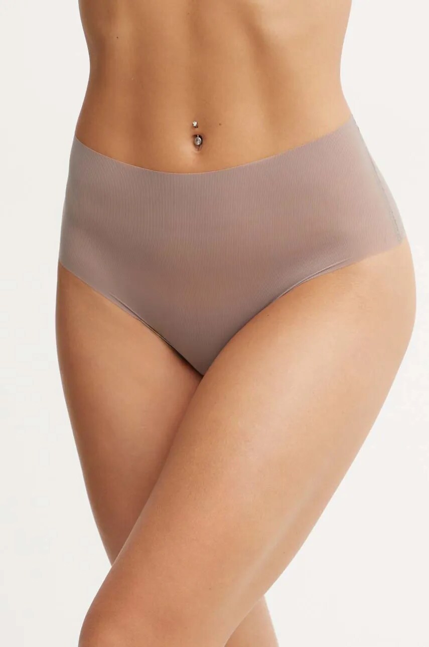 Chantelle chiloți culoarea maro, C22HC7