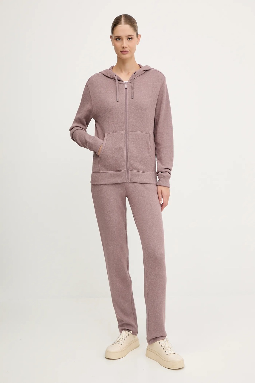 Кофта Chantelle цвет синий с капюшоном однотонная C15WL5