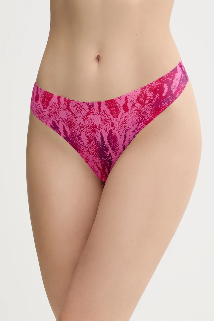 Chantelle tanga culoarea roz, C22HG9